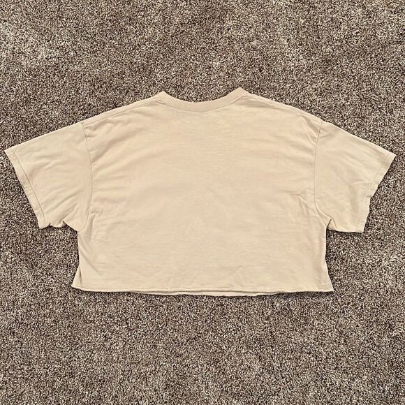 Perfect Condition!! Budweiser Beer Cropped T-Shirt - Picture 3 of 4